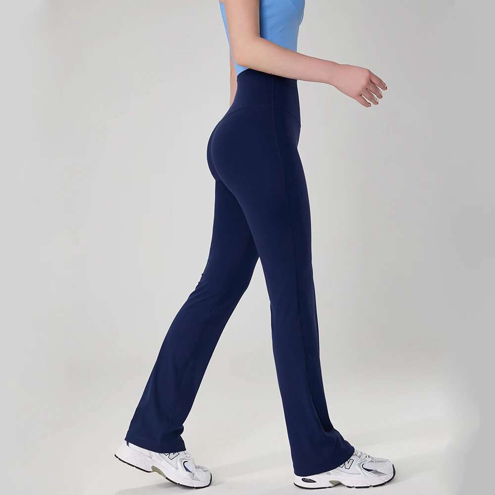Vnazvnasi High Waist Women Fiess Flared Leggings Good Elastic With Soft Fabric Fashion Design Workout Sports Pants Push Up