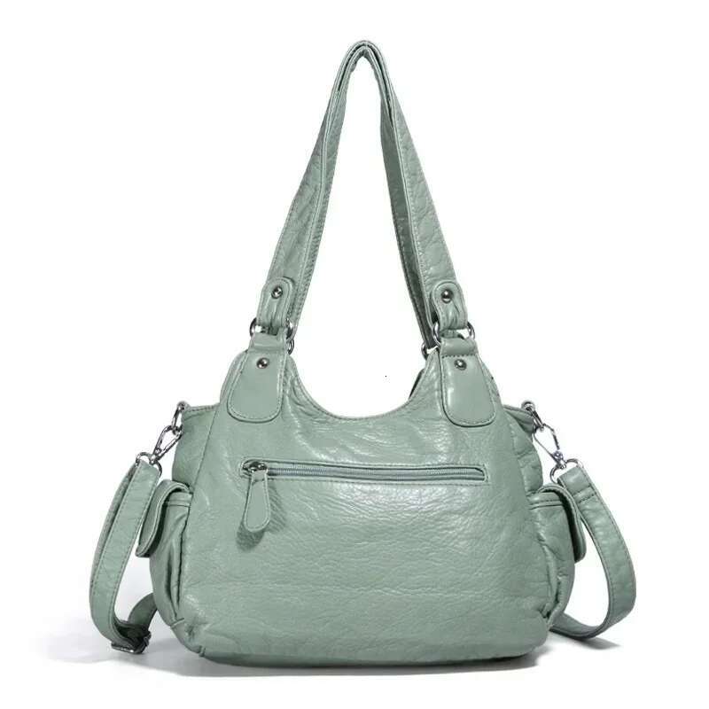 Women Handbags Women Bags Designer Vintage Soft Leather Fashion Satchel Motorcycle Bag Tote Bags Messenger Bag