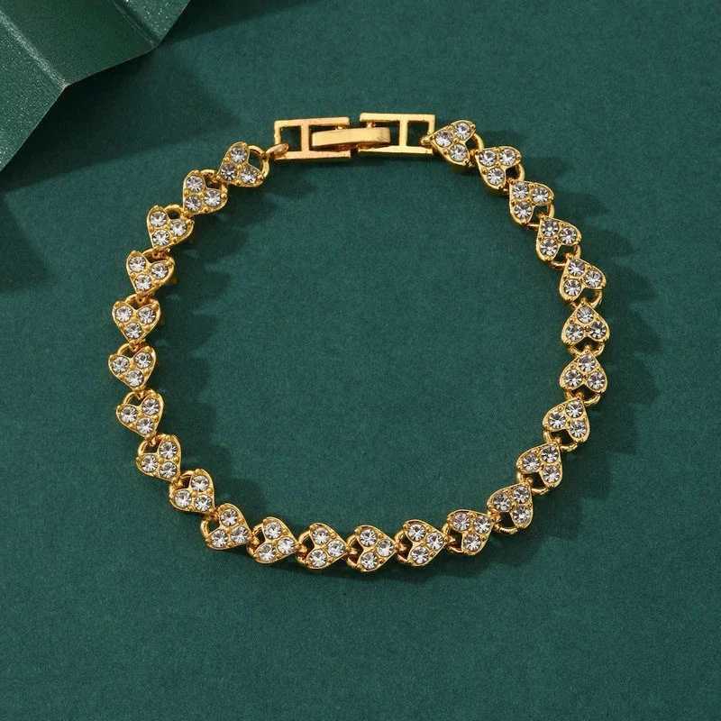 Fashionable Exquisite Luxurious And High-End Crystal Simple And Creative Roman BraceletXJ250109
