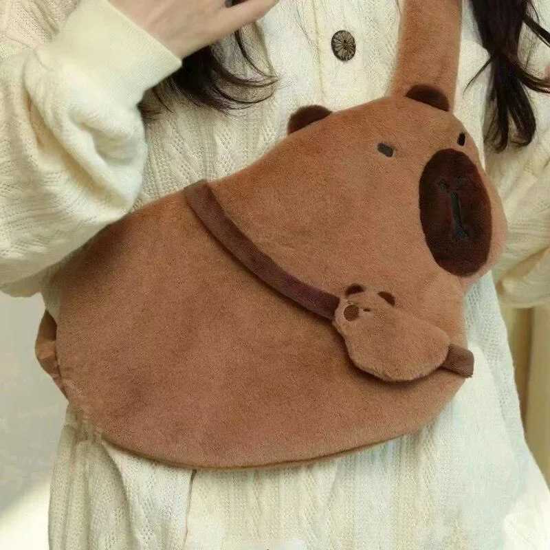 FI Capybara Ch Bag Crossbody Bag Women Carto Water Dolphin Mobile Phe Bag Shoulder Bags StudentXJ250108