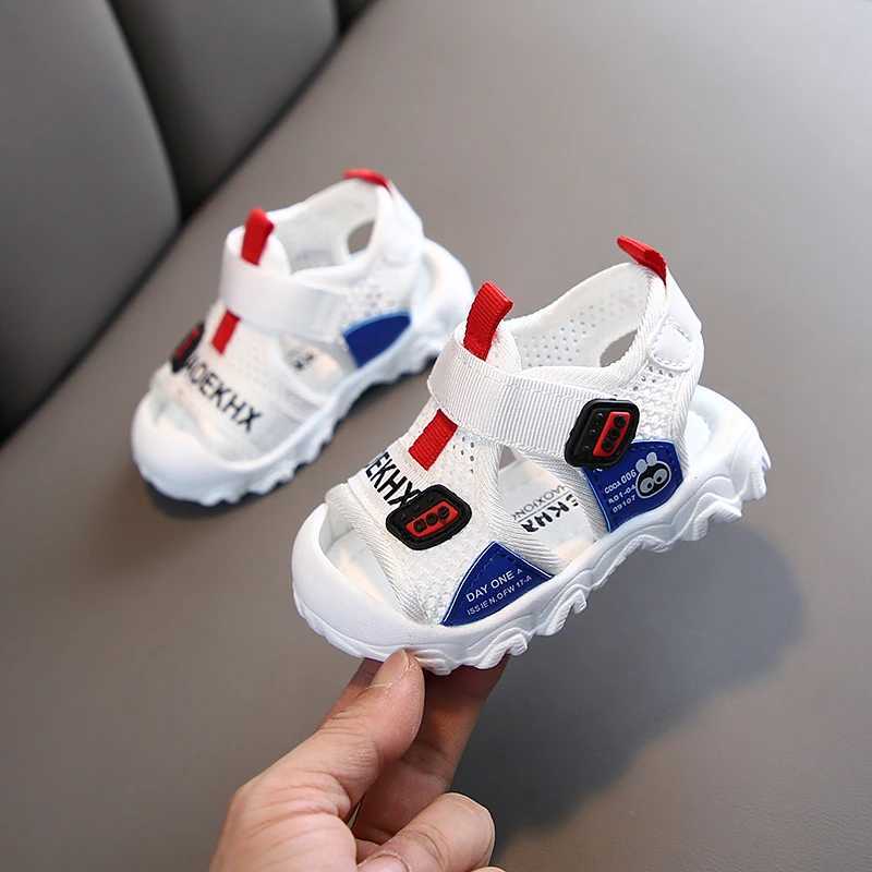 2024 Summer New Childrens Sandals Preschool Shoes Girls Beach Shoes Soft soled Non slip Boys Sports Sandals Casual W250108