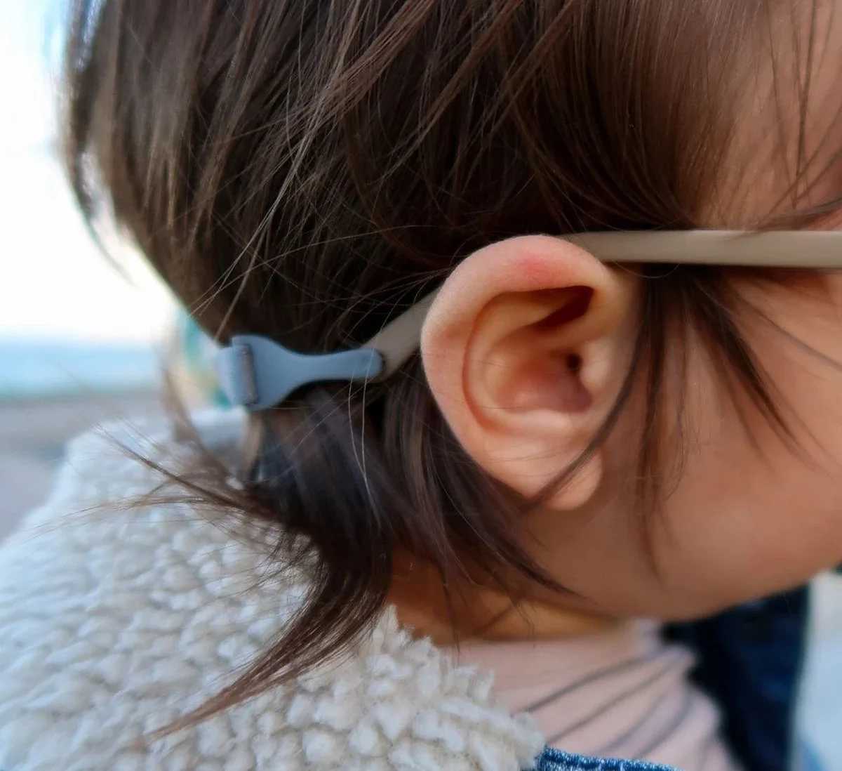 0-2 year baby polarized sunglasses with flexible straps durable square silicone frame UV400 lenses suitable for children W250109