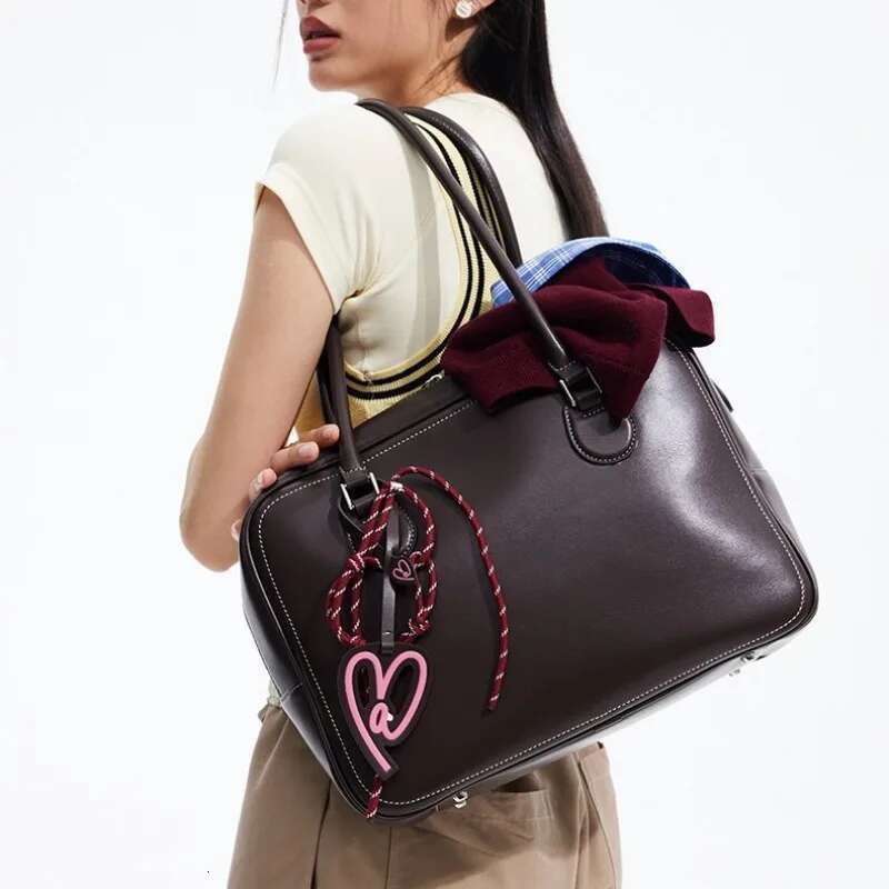 Tote Size New Large Capacity Commuter Bag Fashionable Shoulder Crossbody Handbag For Women 2025 Spring