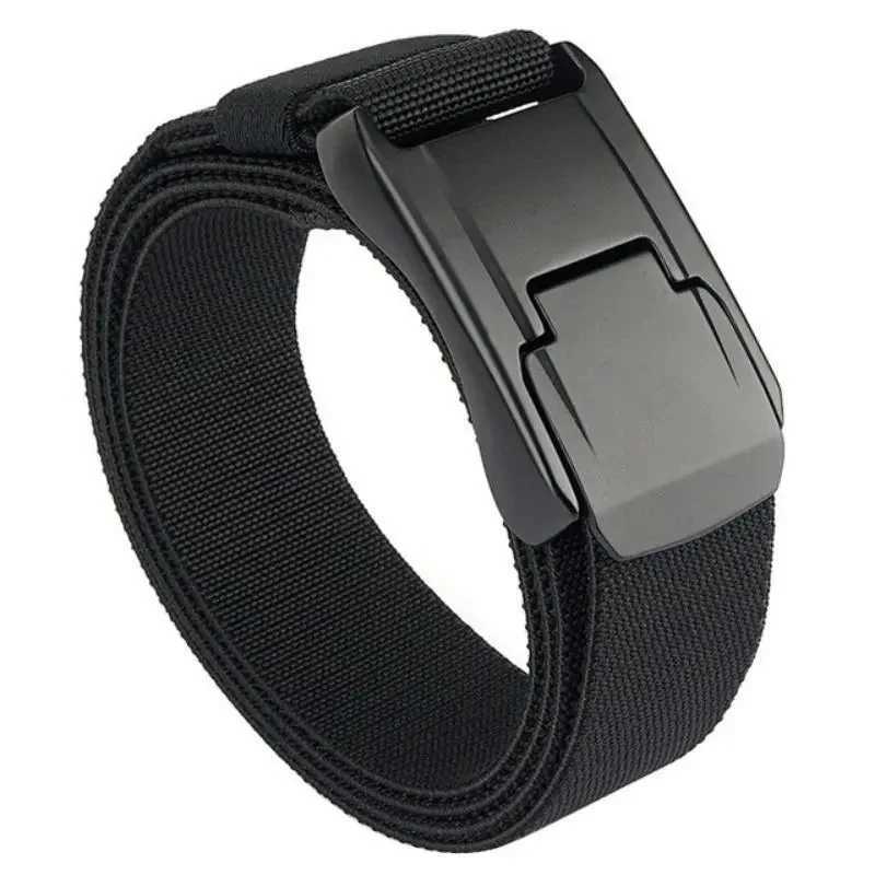 New elastic band suitable for both men and women hard release buckle sturdy genuine nylon neutral elastic band wrapped around the work belt W250109