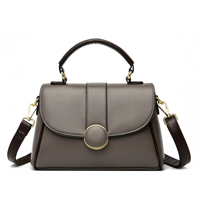 Leather new style New Soft Leather Single Shoulder Women's Bag Fashionable Versatile, Stylish And High-End, Crossbody Handbag