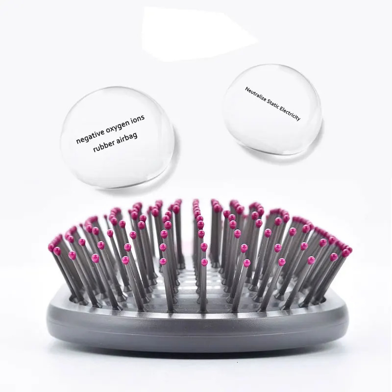 Airbag Hairbrush Girls Massage Hair Comb Scalp Wet Curly Detangle Brush For Salon Hairdressing Styling Tools For Women 250106