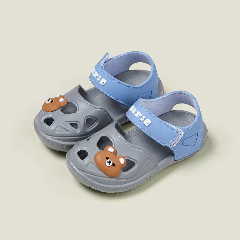 2024 New Childrens Summer Sandals Childrens Garden Shoes Girls Baby Head Sandals Boys Hollow Breathable Sandals W250108