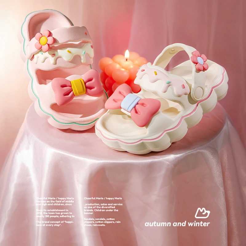 Childrens shoes childrens sandals slippers 2023 summer girls non slip sandals outdoor beach shoes princess shoes Zapatos Ni a W250108