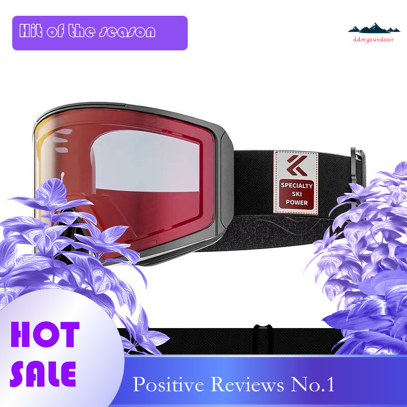 Ddmytiger Ddmytiger China Domestic Anti Fog Ski Goggles Photochromic Snow Magnetic Lens Men Women Snowboard Double Layer Sponge