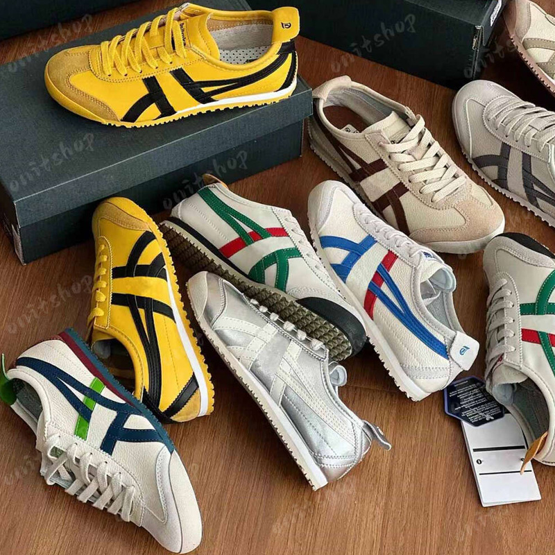 Designer Running Shoes Trainer Slip-On Casual Shoes Leather Lace-up sneakers Gum Sail White Green men Women Sports trainers