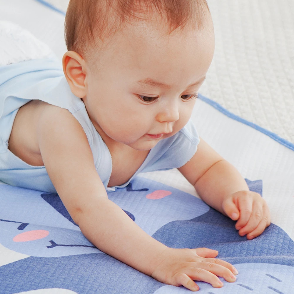 Washable Mattress Urine Mat for Baby Toddlers Cute Cartoon Bed Protector Diaper Bedding Urine Pads Breathable Menstrual Pad 250109