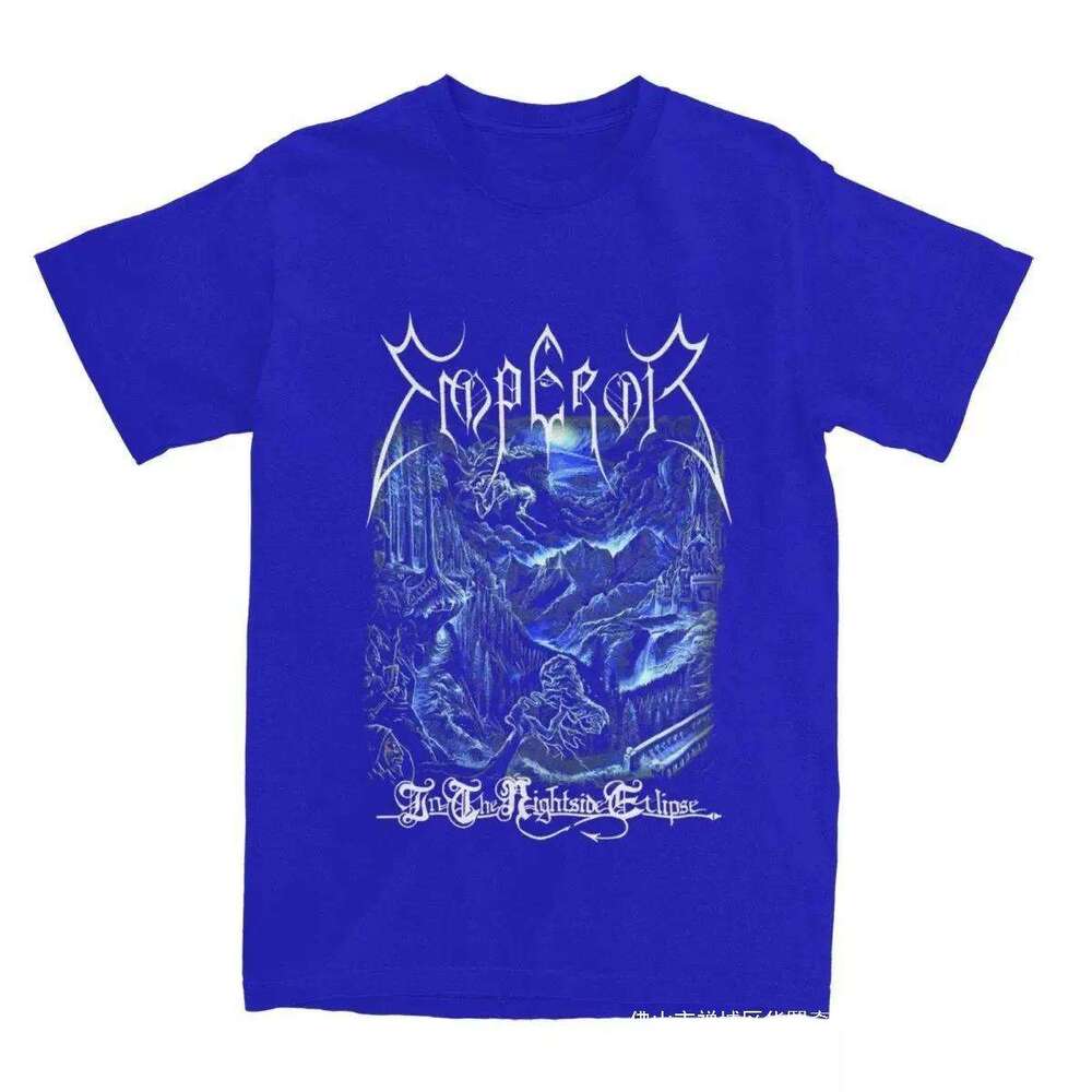 Black Metal Band Emperor Accessories T-Shirt for Men Women S
