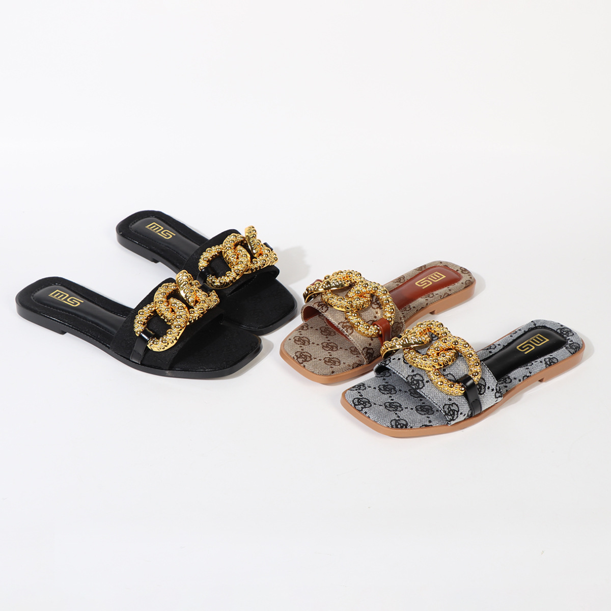 Free Shipping slides designer Slippers womans sandals flat slipper fashion casual outdoor shoes ladies women