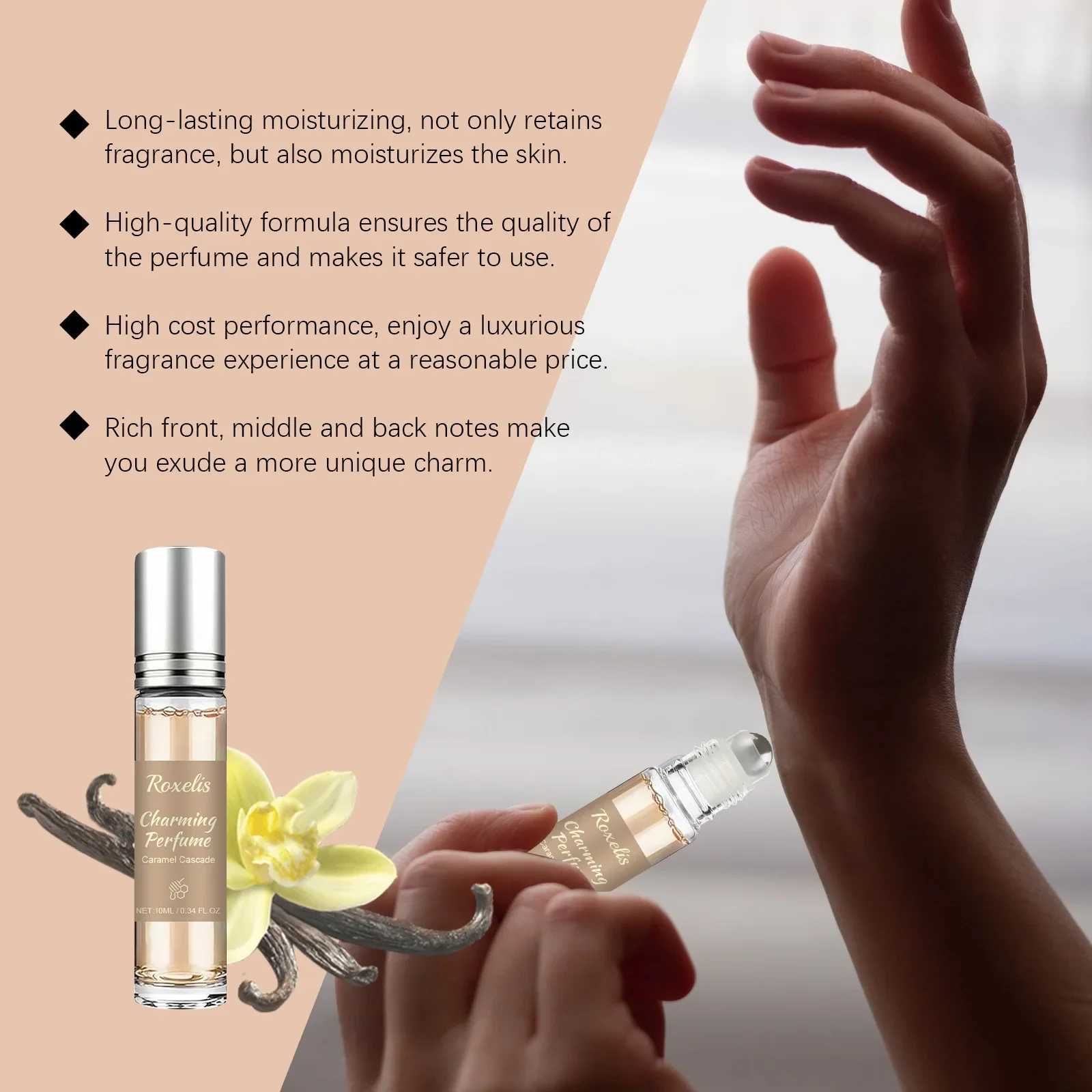 Honey Infused Perfume Caramel Lasting Sweet Aroma Light Scent Exudes Feminine Elegant Charming Fragrance PerfumeXJ250109