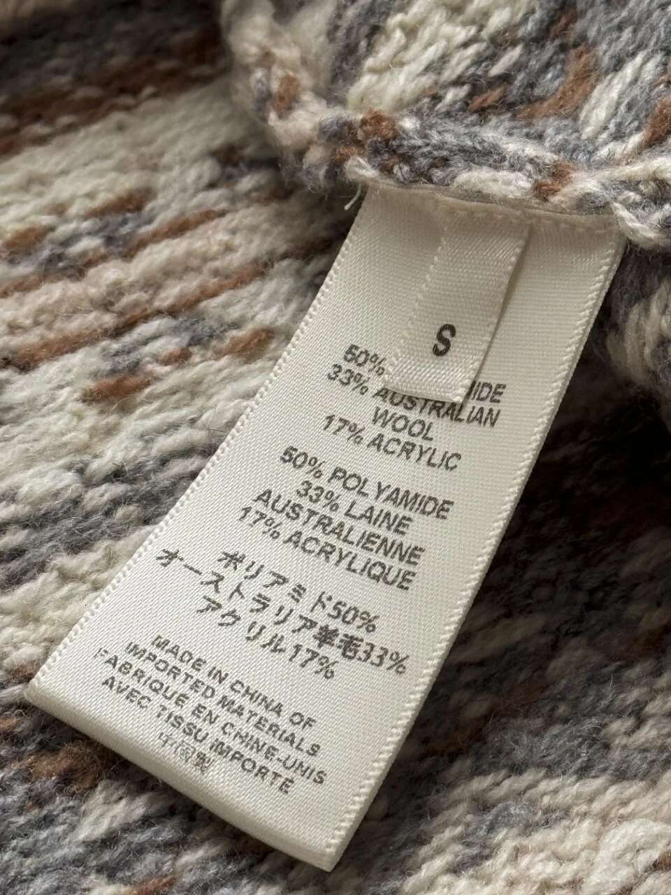 Women's Faire Isle Sweater High Quality Wool Warm Knitwear 2024 New Hot Sale Design Kalgoorlie Crew Neck Pullover
