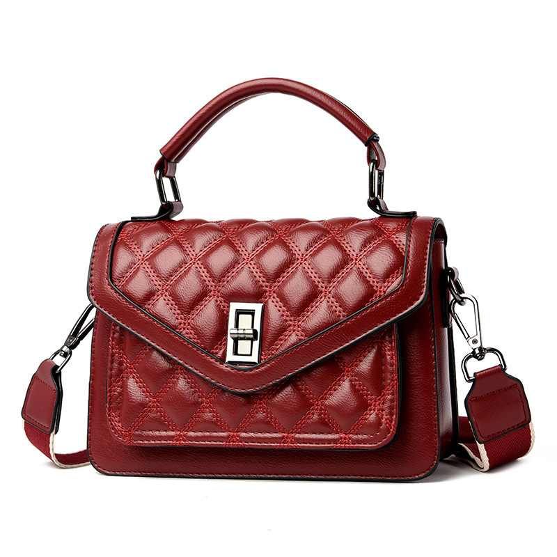 new style New Crossbody High Capacity Lingge Handheld Bag Spring Women's Versatile
