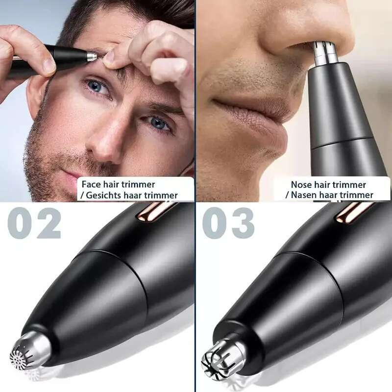 Intimate Areas Haircut Precision Shaver Men Bikini e Sensitive Razor Balls Eggs Pubic Hair Shaving Trimmer Face Beard Clipper