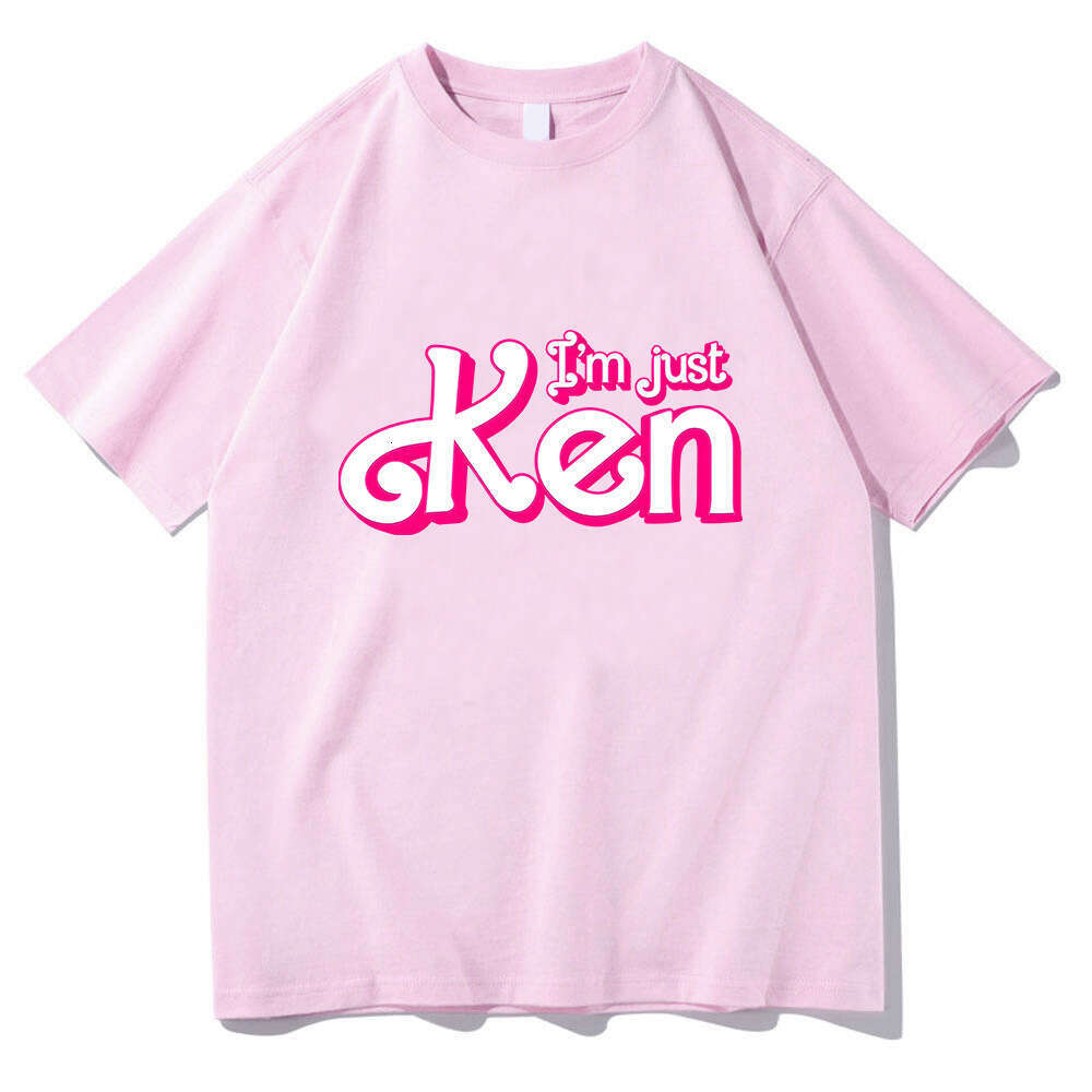 I'm Just Ken Spring Round Neck Pattern Printed Summer T-shirt Ropa Hombre