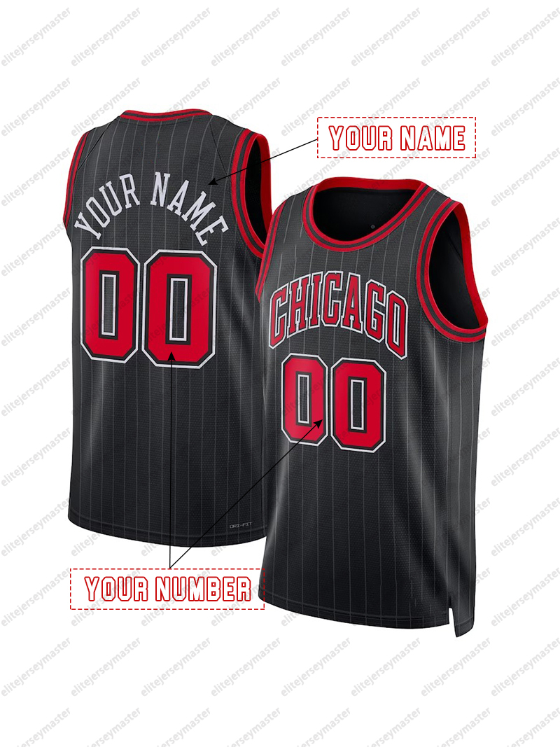 2024-25 City Edition Basketball Jerseys Ball Buzelis Stitched Personalized Dosunmu Giddey Customized Jerseys For Men Women Youth 666