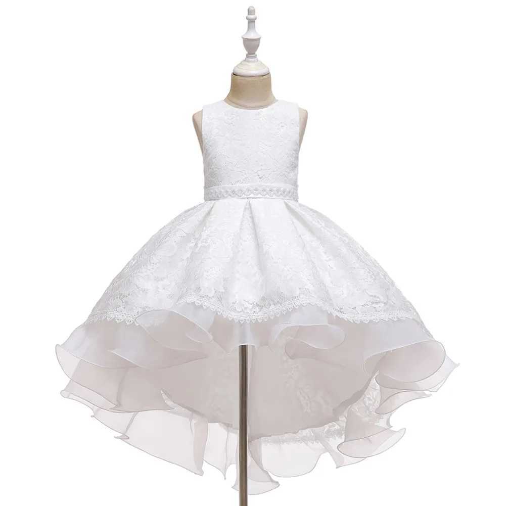 Elegant Summer Girls Dress Princess Children Par Gown Kids for Birthday Wear Flower Girl Dresses Pageant Dresses for GirlsXJ250108