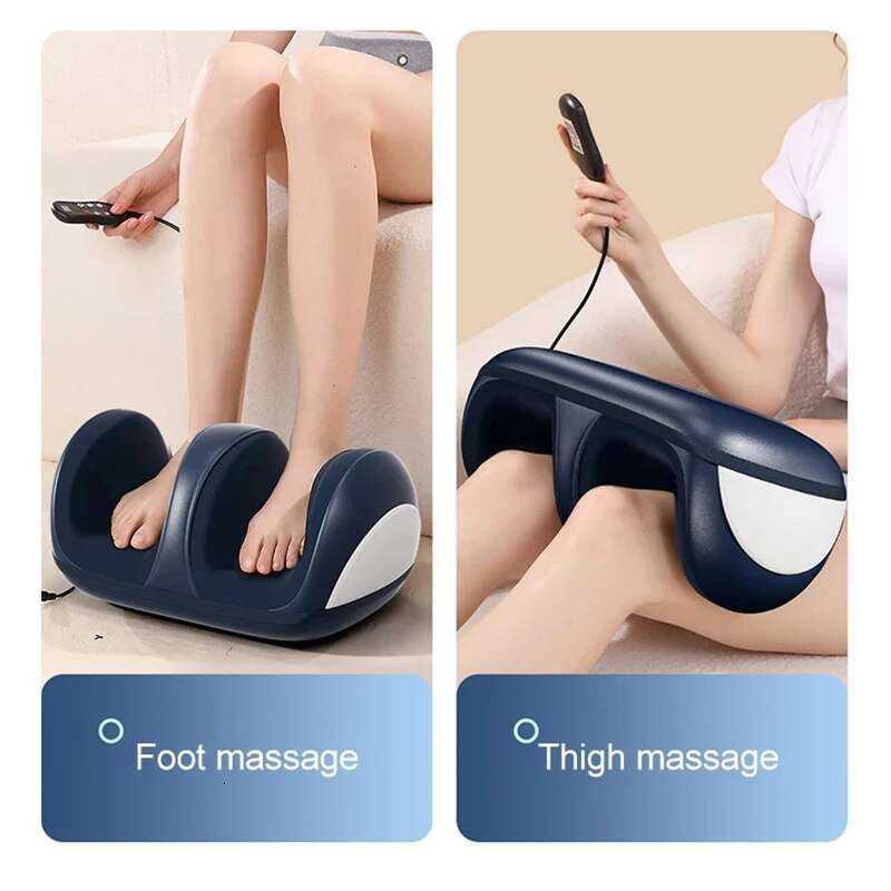 Super Big Electric Foot Relax Massager Pressing Heated Therapy Used For Plantar Fasciitis Calf Massage And Muscle Fatigue Relie