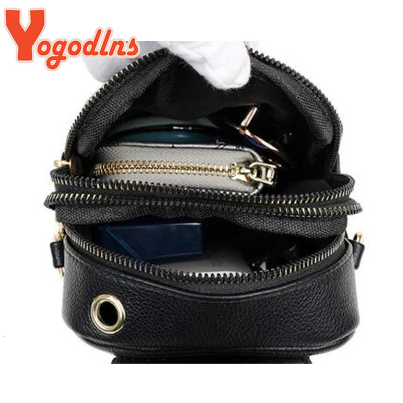 Simple Shoulder Bag for Women PU Leather Crossbody Bag Multi-layer Messenger Handbag and Purse Flap Phone Bag Bolsa sac 250106