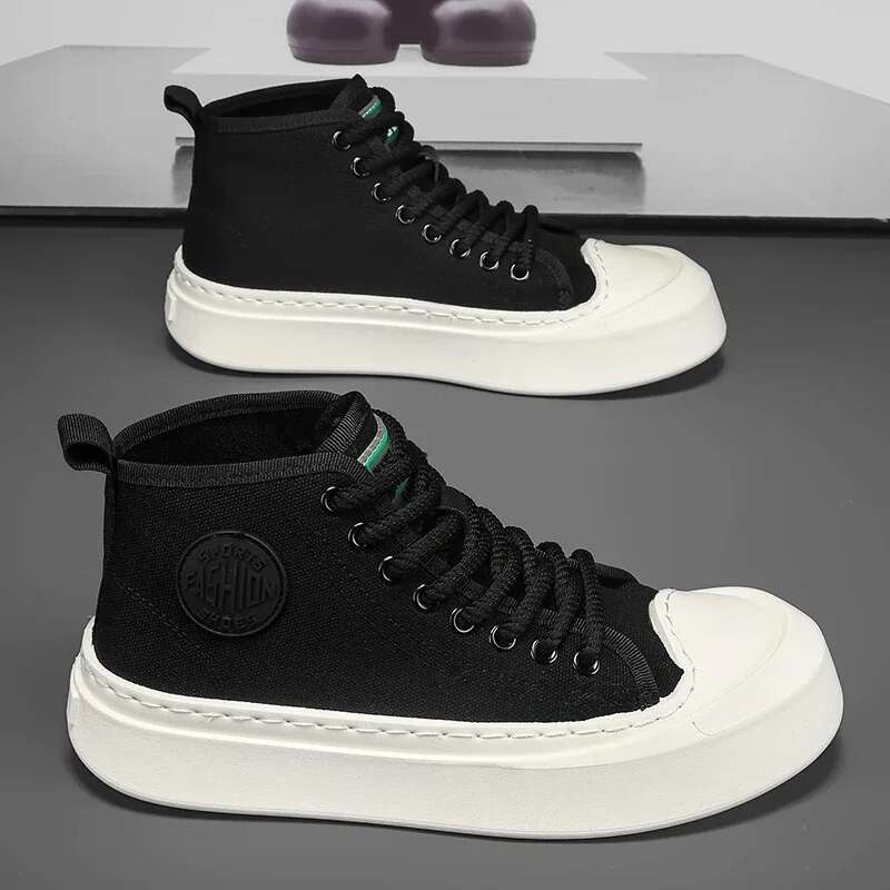 Ddmyoutdoor China Domestic Designer High Top Canvas Men S Autumn New Trend Man Sneakers Platform Leisure Sports Board Shoes For Students