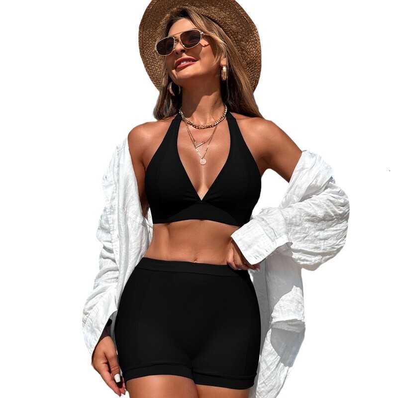 New 2025 New Split Women's Bikini Hot Spring Designer Swimsuit Women's Trendy Swimsuit