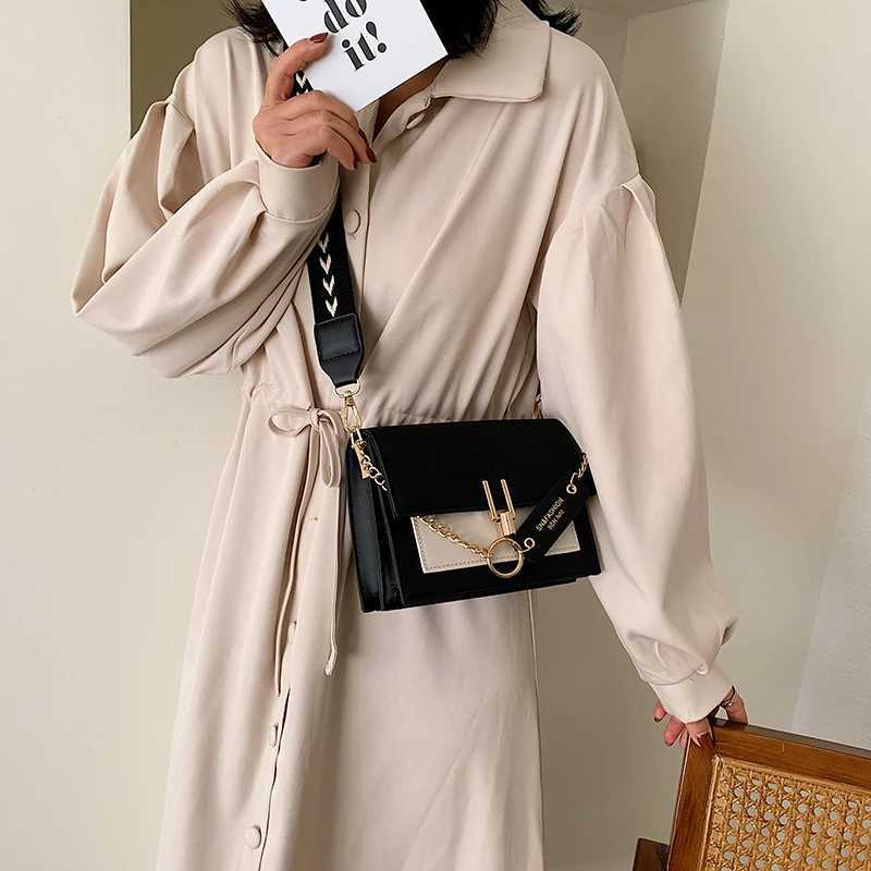 2023 New Ladies Messenger Bags Fi Mobile Phe Bags Casual Shoulder Bags Ctrast Color Ladies Bags Luxury Designer BagsXJ250108