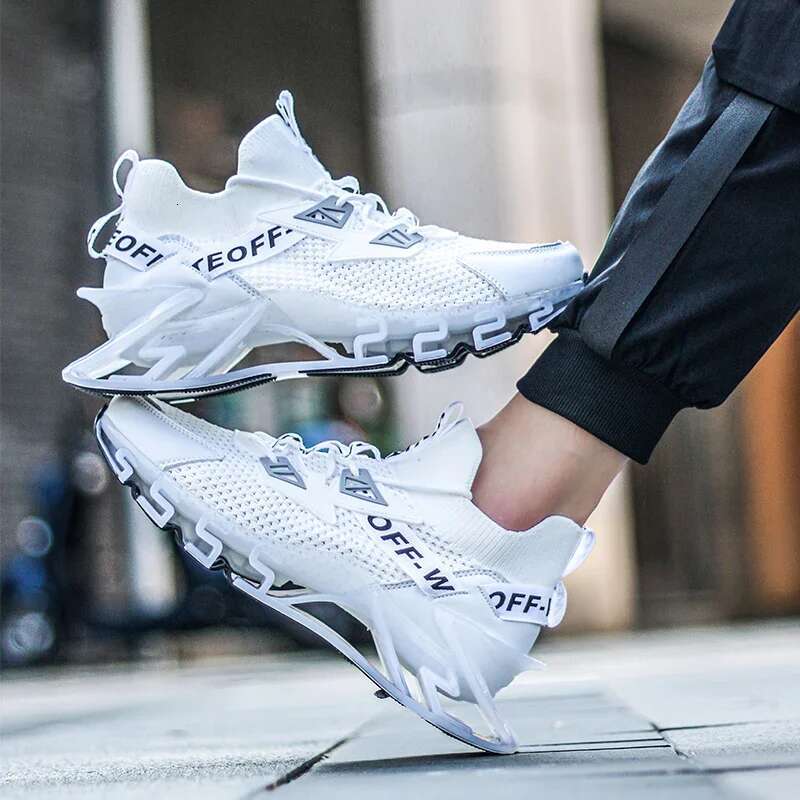 Men's Casual Sneaker Heighten S Sports Shoes Non-Slip Mesh Elastic Wear-Resistant Walking Platform Breathable Spring Autumn
