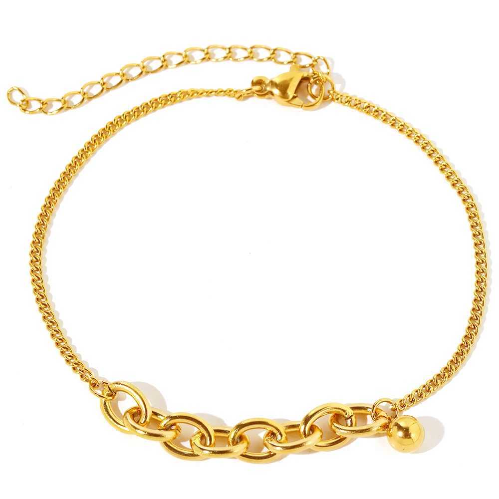 Stainl Steel Bracelets New Tren Fine Chain Light Luxury Temperament Minimalist Bracelet For Women Jewelry Birtay GiftsXJ250109