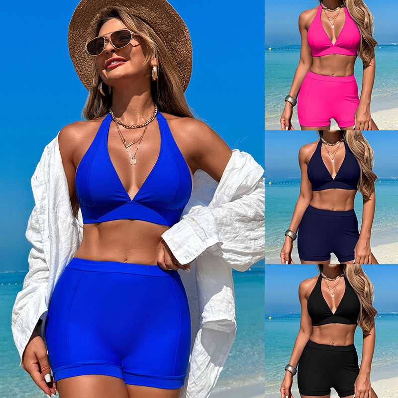 New 2025 New Split Women's Bikini Hot Spring Designer Swimsuit Women's Trendy Swimsuit
