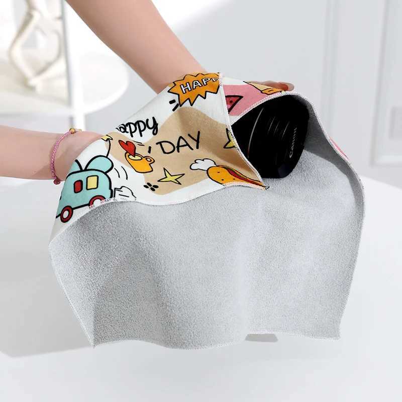 Magic Cloth Makeup Bag Camera Lens Packaging Cloth Portable Patch Bag Self Adhesive Tissue Storage Bag W250109