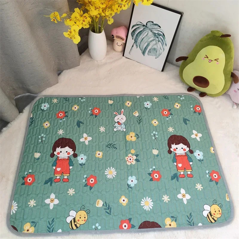 Cotton padded diaper pads for children waterproof washable menstrual pads aunt pad physiological period mattress waterproof chil 250109