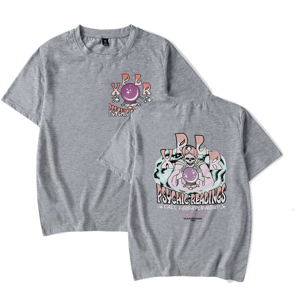 220gXPLR Psychic Reading Tee Merch T-shirt Summer Men/Women