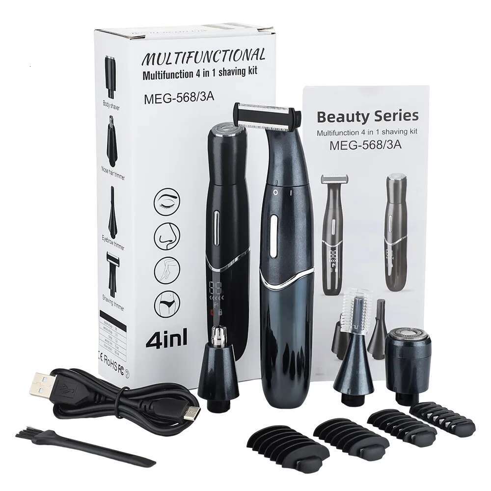 Intimate Areas Haircut Precision Shaver Men Bikini e Sensitive Razor Balls Eggs Pubic Hair Shaving Trimmer Face Beard Clipper