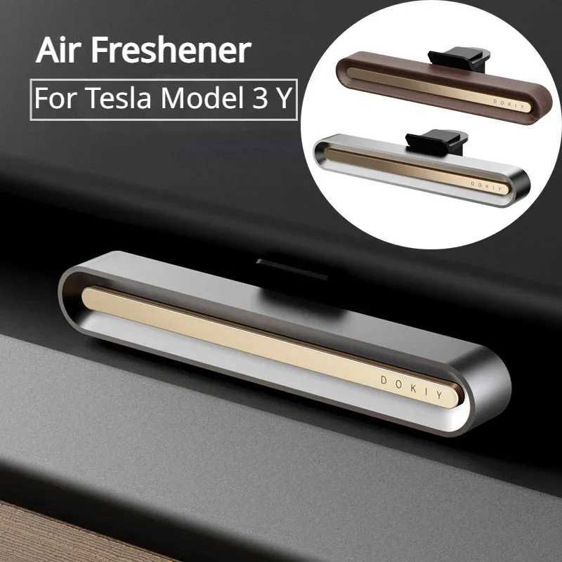 Car Air Freshener Tesla Model 3 Y Instrument Panel perfume Air Purifier Aromatherapy Decoration Car Interior H250108
