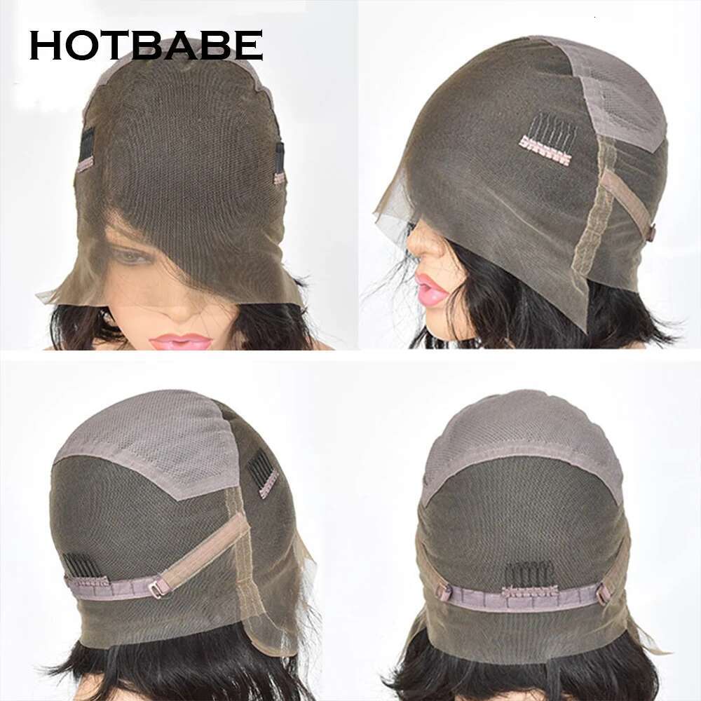 HD Full Lace Human Straight Wig Brazilian Pre Plucked Remy Hair Natural Black Color Wigs On Sale Clearance