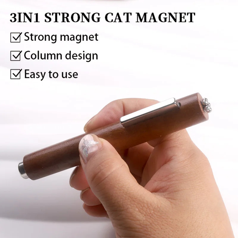 TSZS 3 In 1 Multifunctional Strong Cat Eye Magnet UV/LED Gel Nail Magnetic Stick for Nail Art Manicure Tools 250107