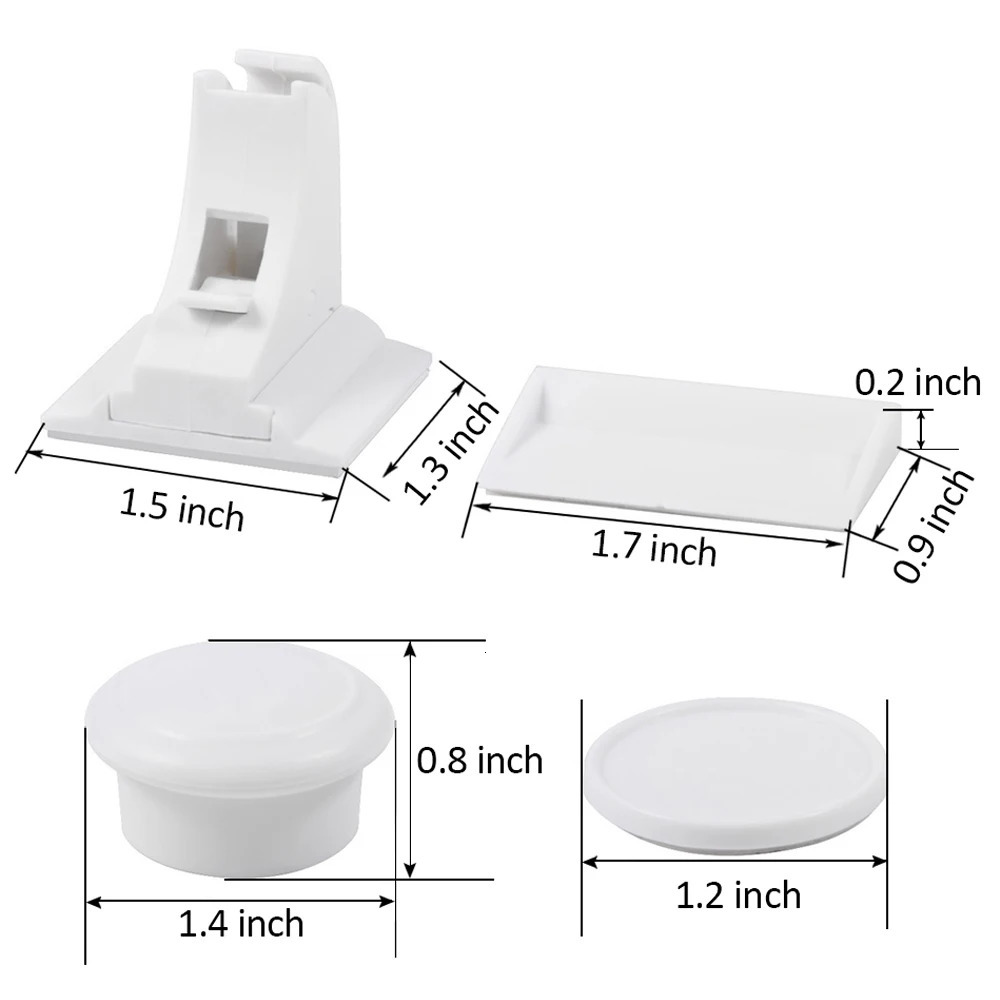 Baby Safety Lock Invisible Kids Security Drawer Cabinet Door Magnetic Child Limiter Children Protection 241230