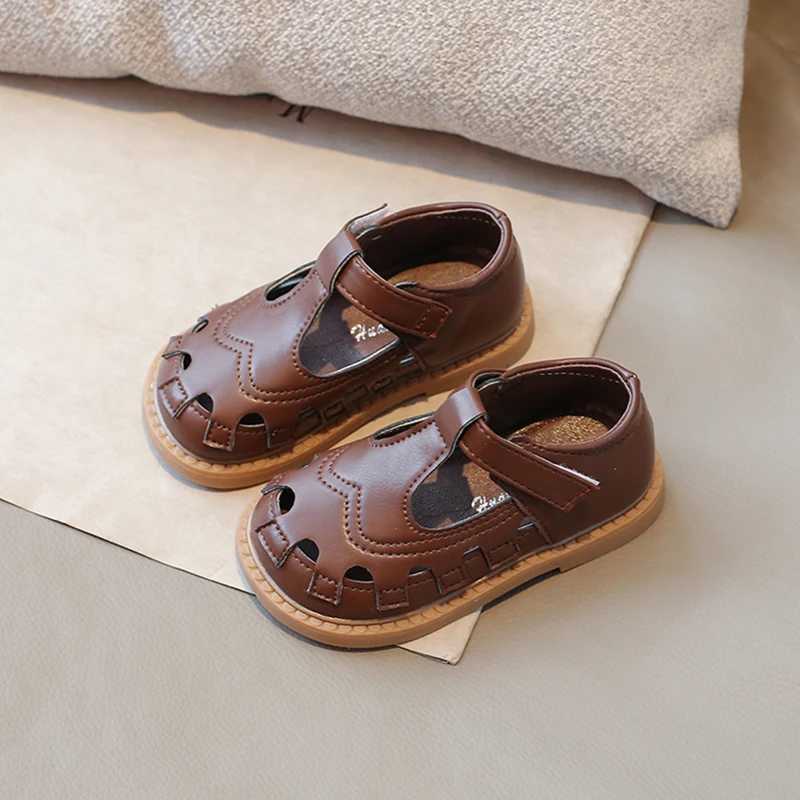 Baby girl sandals summer boy casual shoes comfortable baby and toddler shoes soft sole anti slip cut out childrens sandals W250108