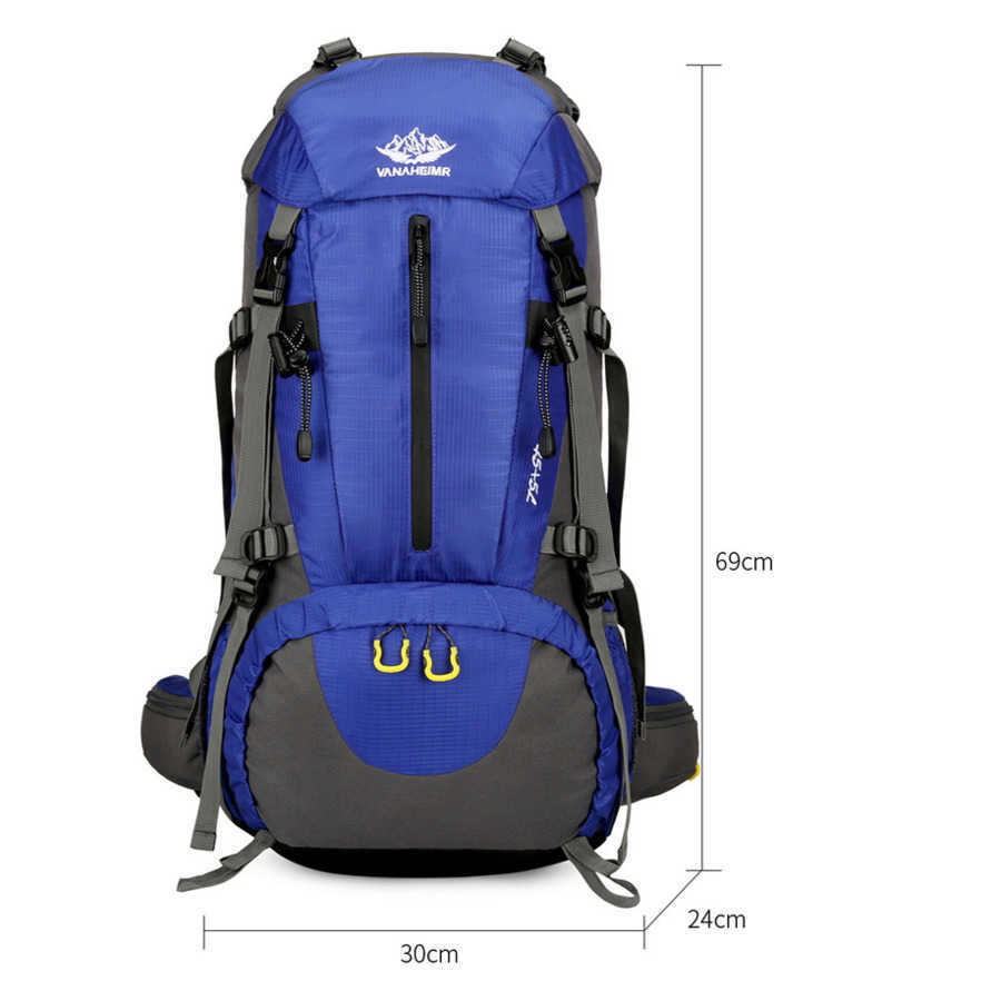 Factory Cargo Outdoor Sports Backpack Large Backpack Mountaineering Bag Travel Bag Large Capacity Multi Functional Backpack 240920