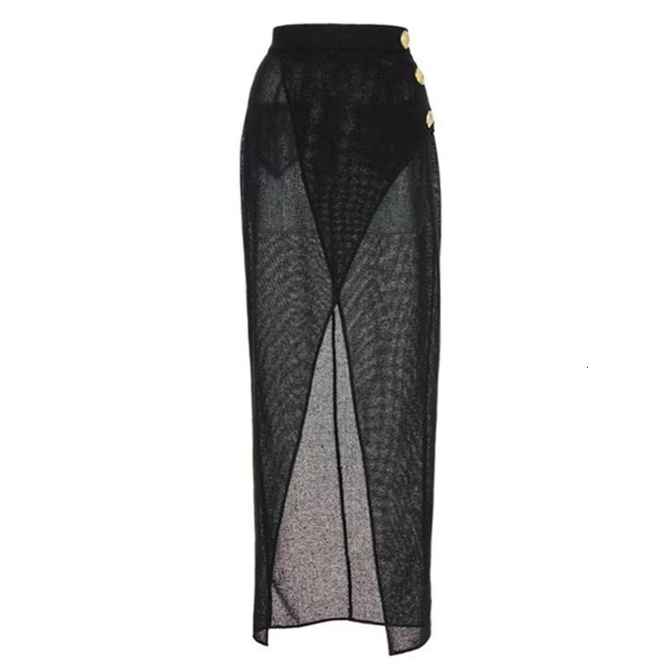2025 New Bikini Skirt Solid Color Splicing Integrated Designer Women's Swimsuit Trendy Swimsuit