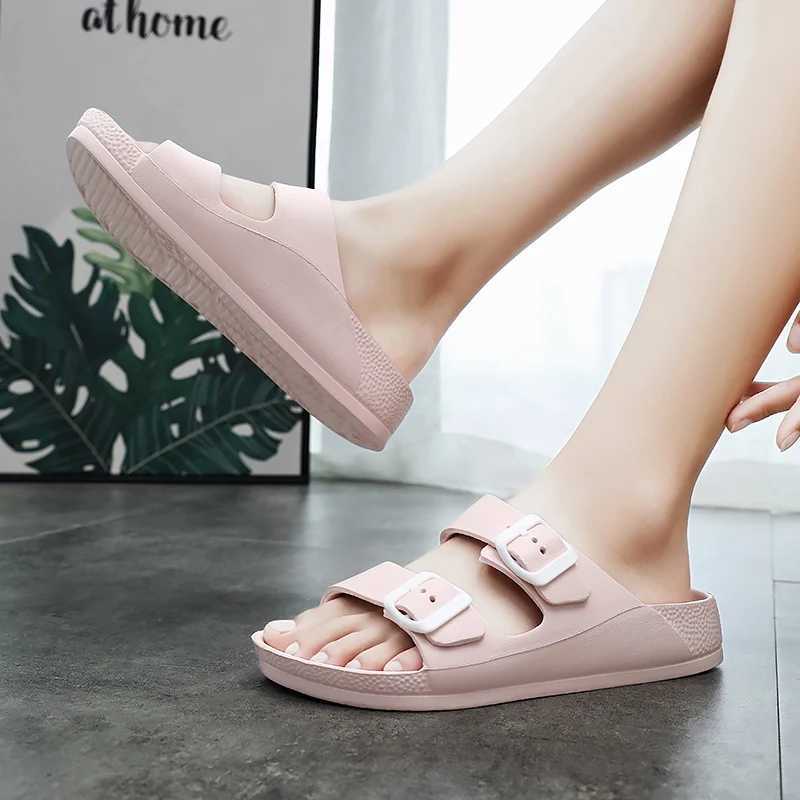 New Arrival Summer mens and womens slippers massage outdoor Clogs garden shoes beach sandals flip couple indoor slide bathroom shoes T250108
