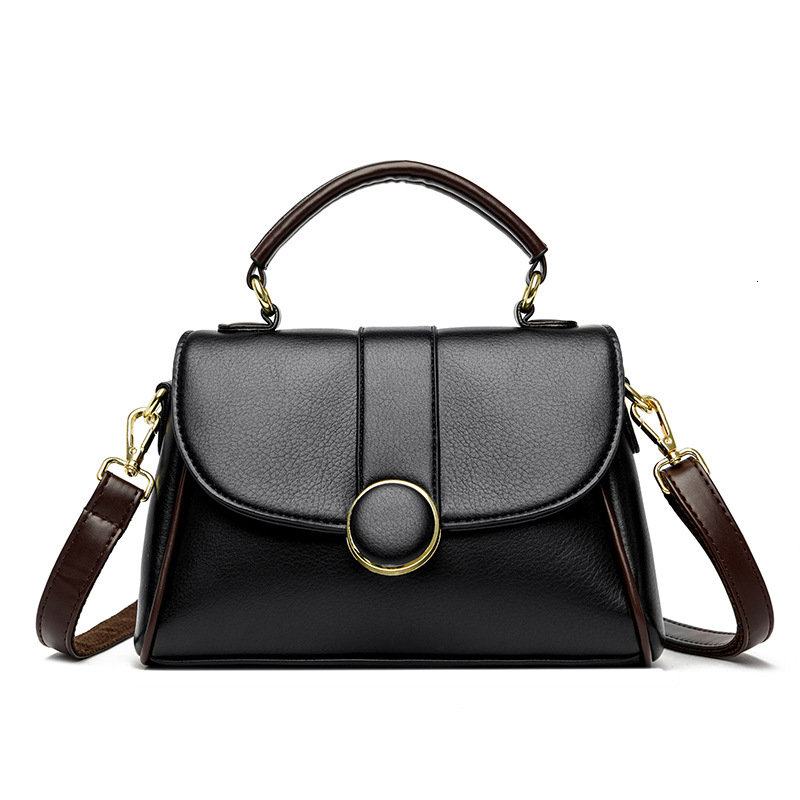 Leather new style New Soft Leather Single Shoulder Women's Bag Fashionable Versatile, Stylish And High-End, Crossbody Handbag