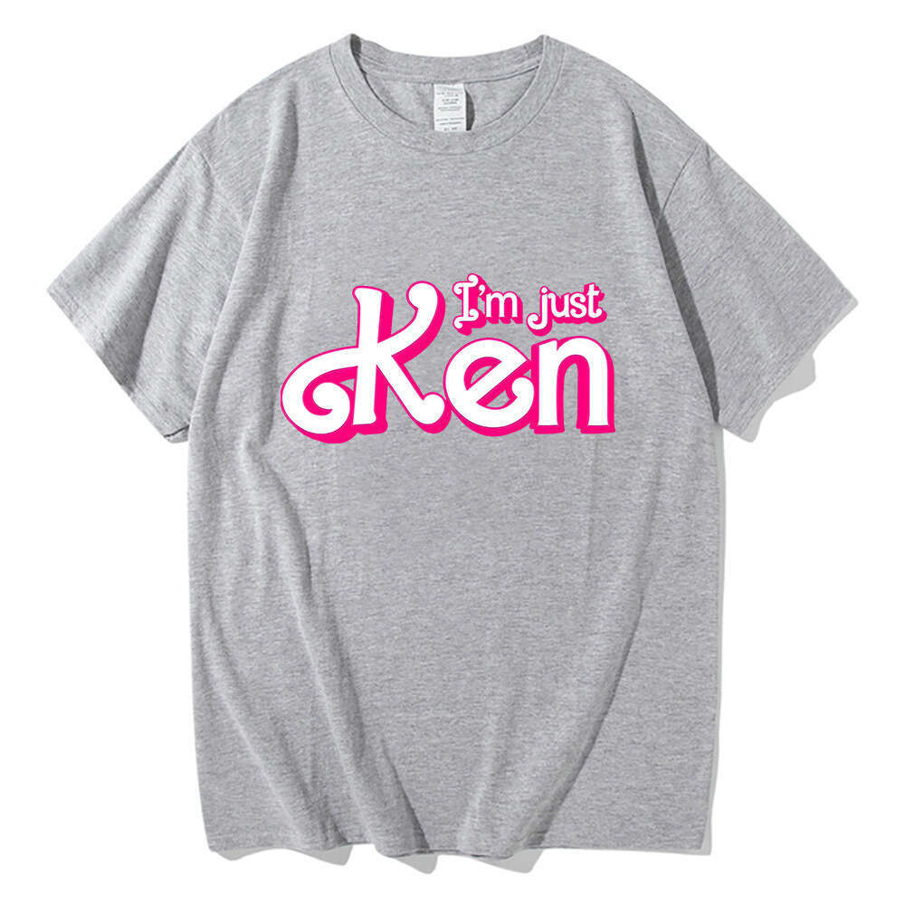 I'm Just Ken Spring Round Neck Pattern Printed Summer T-shirt Ropa Hombre