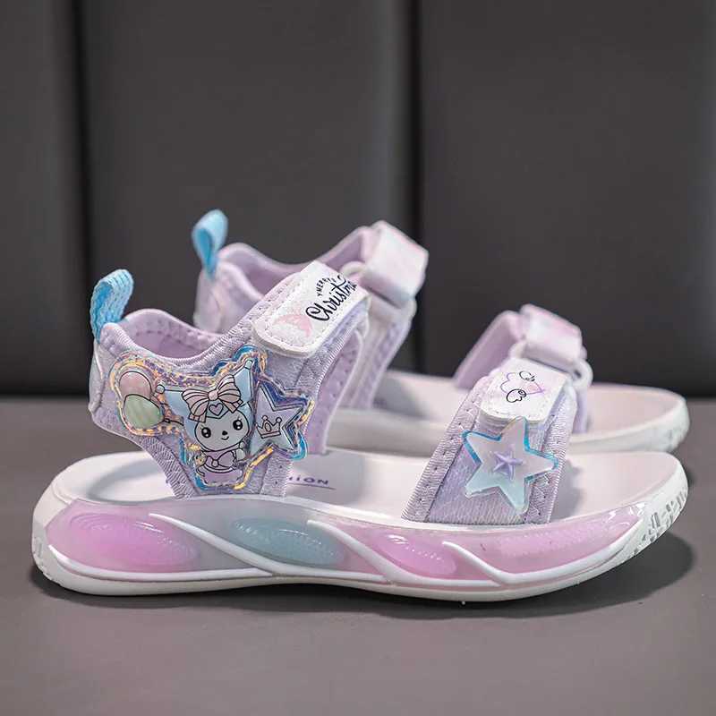 Childrens summer sandals boys sports shoes girls sports shoes summer baby sports sandals fashionable boys beach sandals childrens baby sports shoes W2