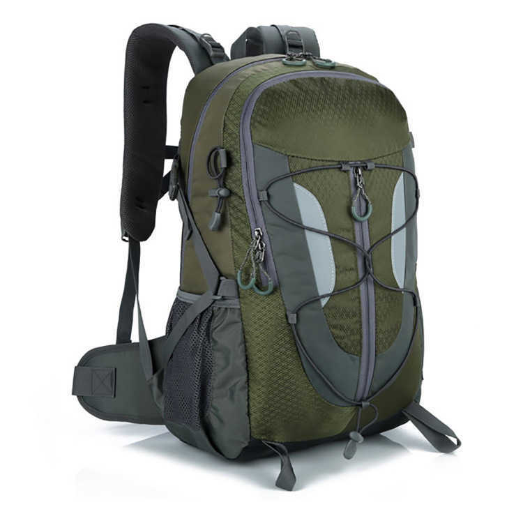 New Outdoor Mountaineering Backpack with Large Capacity Simple and Lightweight Waterproof Outdoor Travel and Sports Backpack 240920