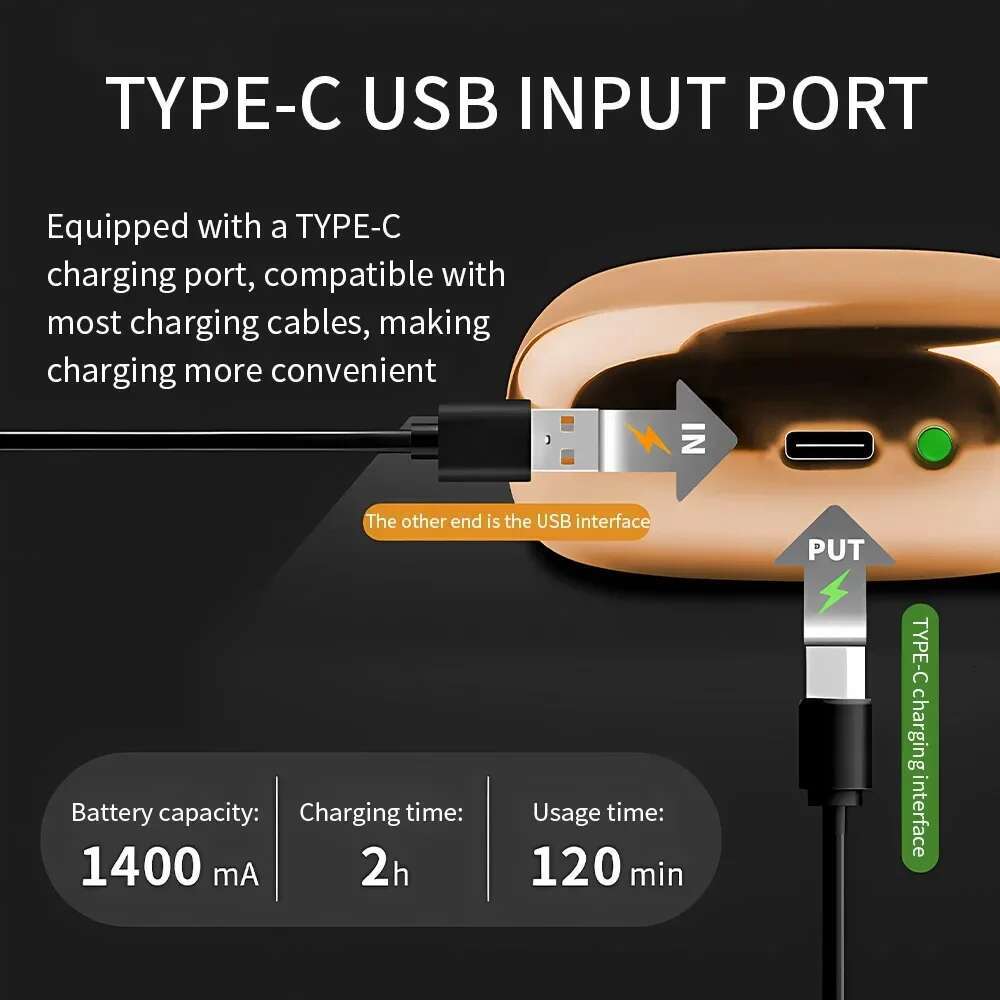 KM-TX1 Factory Direct Full Metal Electric Reciprocating Twin Blade Double Head USB Charging Men's Razor Shaver
