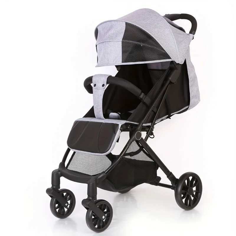 Baby stroller one click folding baby stroller lightweight and comfortable baby travel stroller W250109